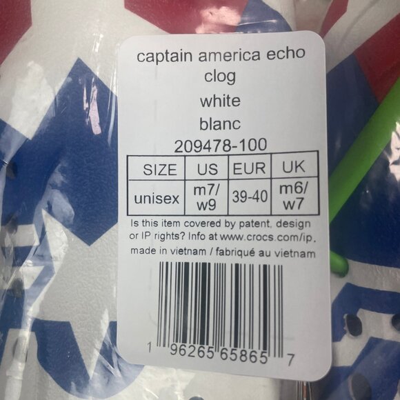 Captain America Echo Clog - Picture 6 of 8